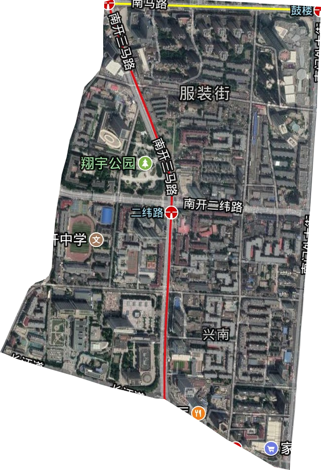 興南街道衛星圖