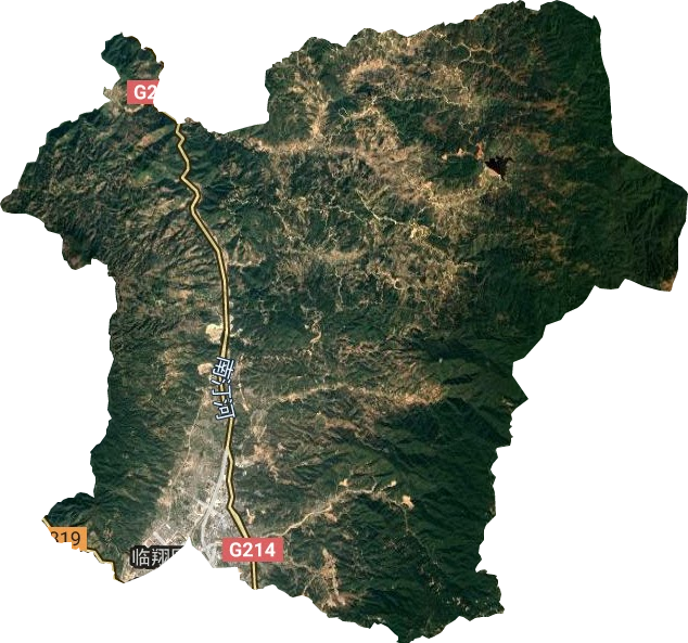 忙畔街道衛星圖
