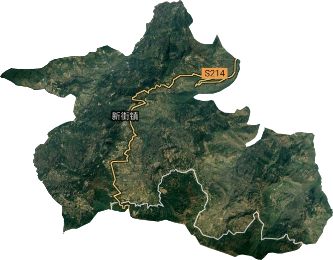 新街鎮衛星圖