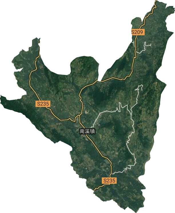 南溪鎮衛星圖