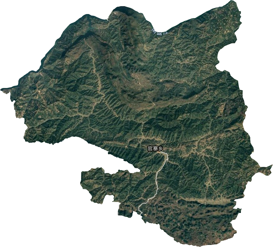 官寨鄉(xiāng)衛(wèi)星圖