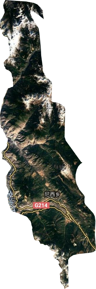 尼西鄉衛星圖