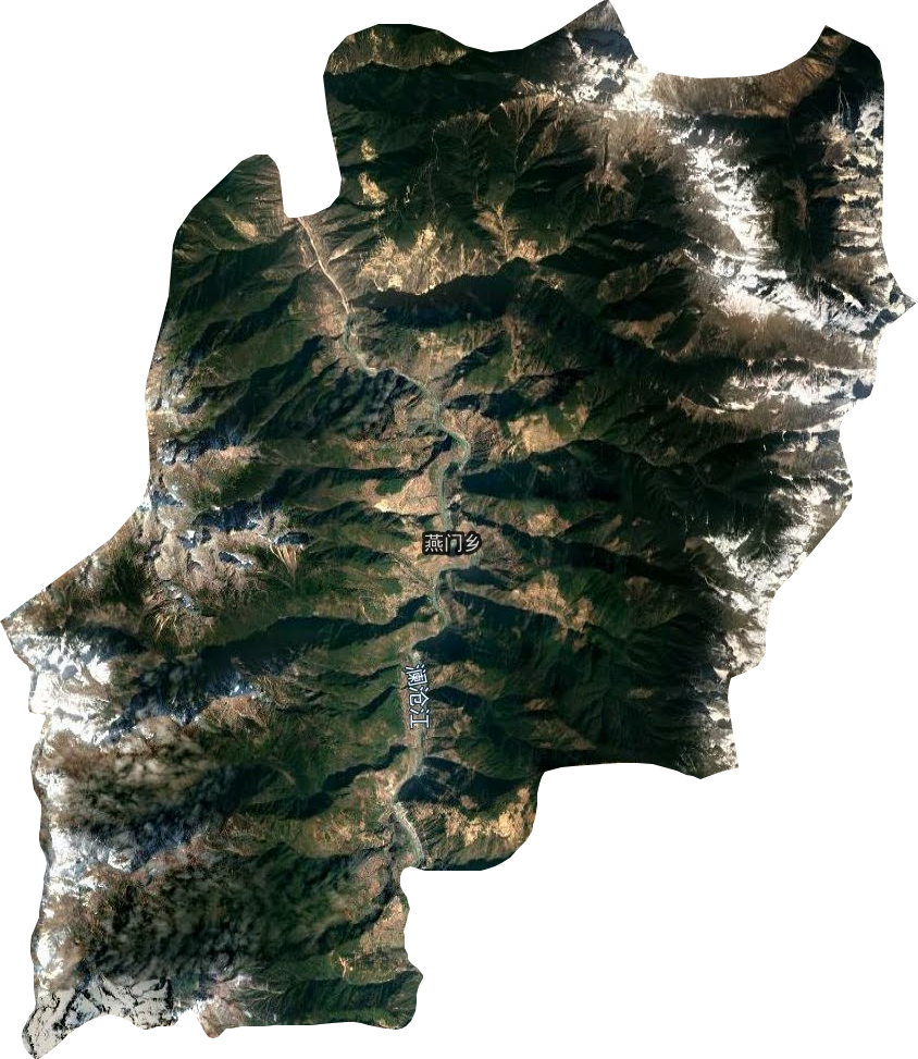燕門鄉(xiāng)衛(wèi)星圖