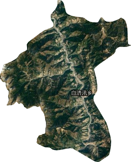 白濟汛鄉衛星圖