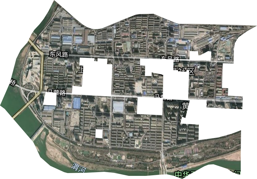 東風(fēng)路街道衛(wèi)星圖