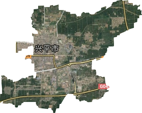 東城街道衛星圖