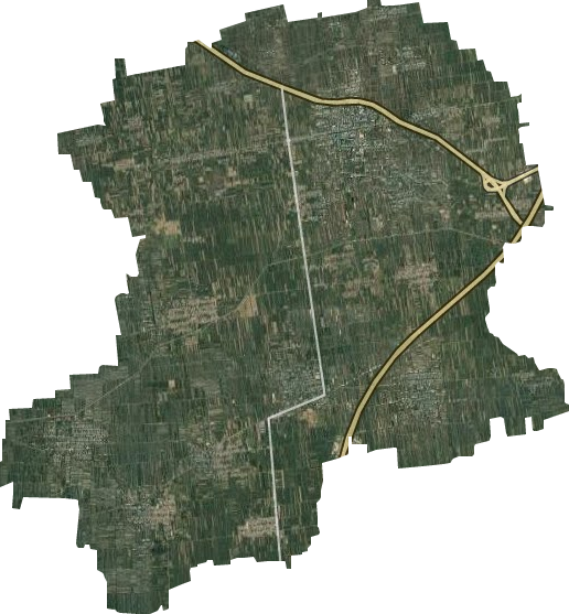店張街道衛星圖