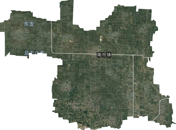 南市鎮衛星圖