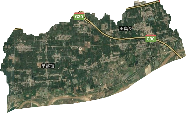 阜寨鎮(zhèn)衛(wèi)星圖