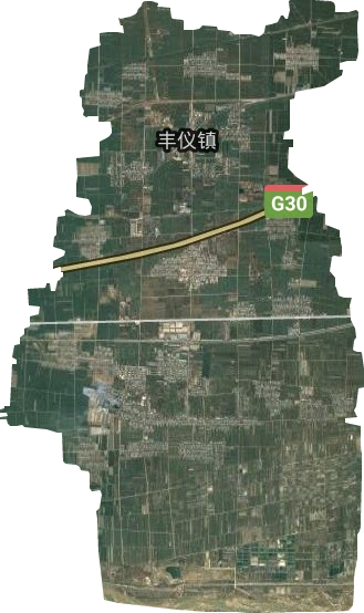 豐儀鎮衛星圖