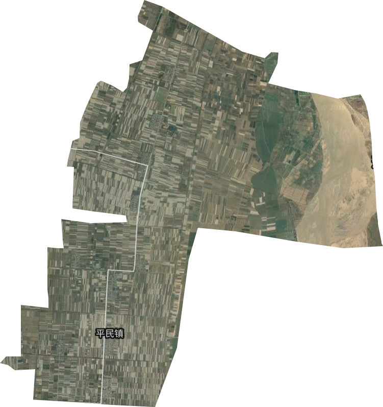 平民鎮衛星圖