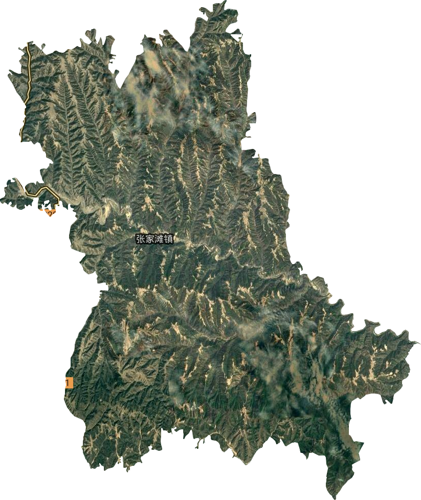 張家灘鎮(zhèn)衛(wèi)星圖