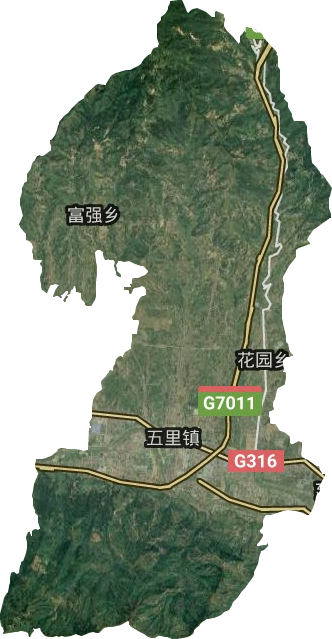 五里鎮衛星圖