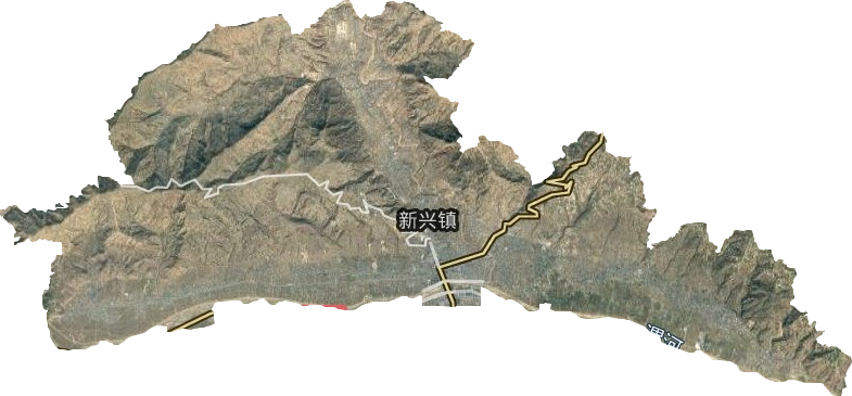 新興鎮(zhèn)衛(wèi)星圖