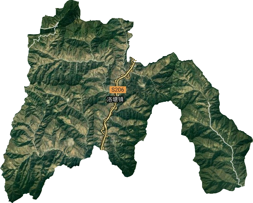 洛塘鎮(zhèn)衛(wèi)星圖