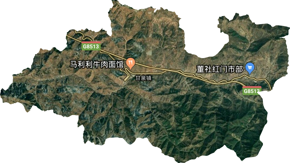 甘泉鎮(zhèn)衛(wèi)星圖