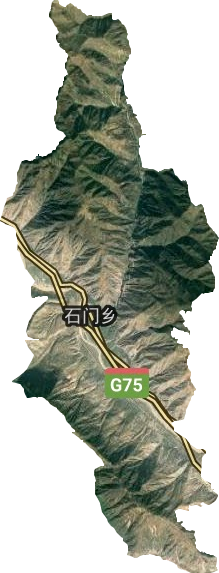 石門鄉衛星圖