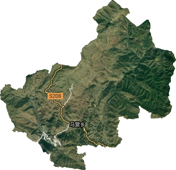 馬營鄉衛星圖