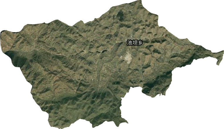 池壩鄉(xiāng)衛(wèi)星圖