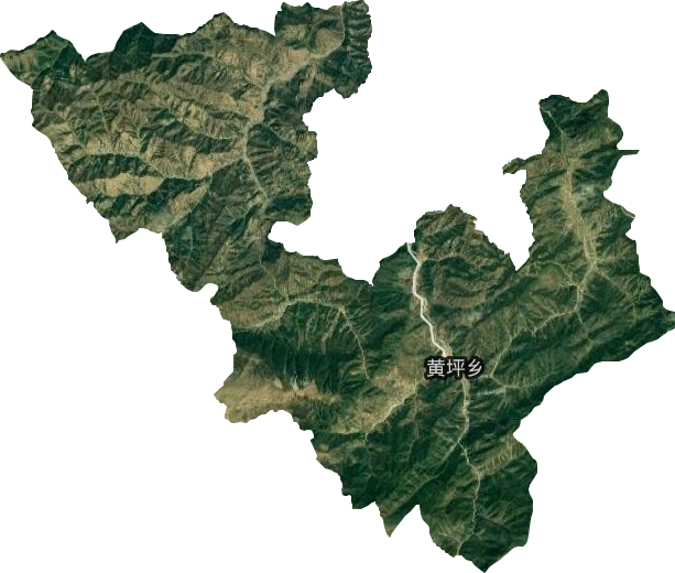 黃坪鄉衛星圖