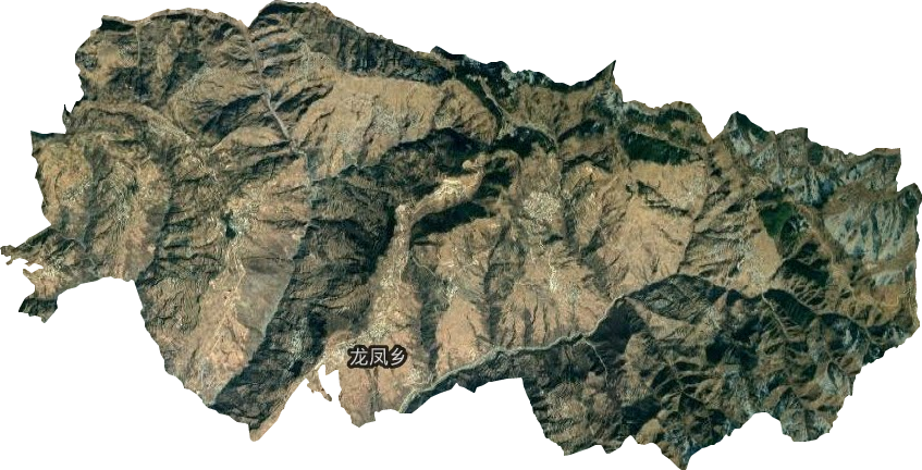 龍鳳鄉衛星圖