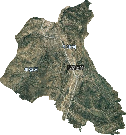 馬家堡鎮衛星圖
