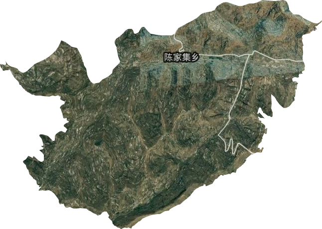 陳家集鄉衛星圖