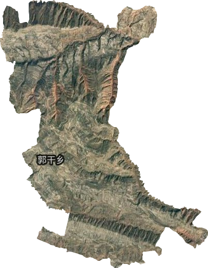 郭干鄉(xiāng)衛(wèi)星圖