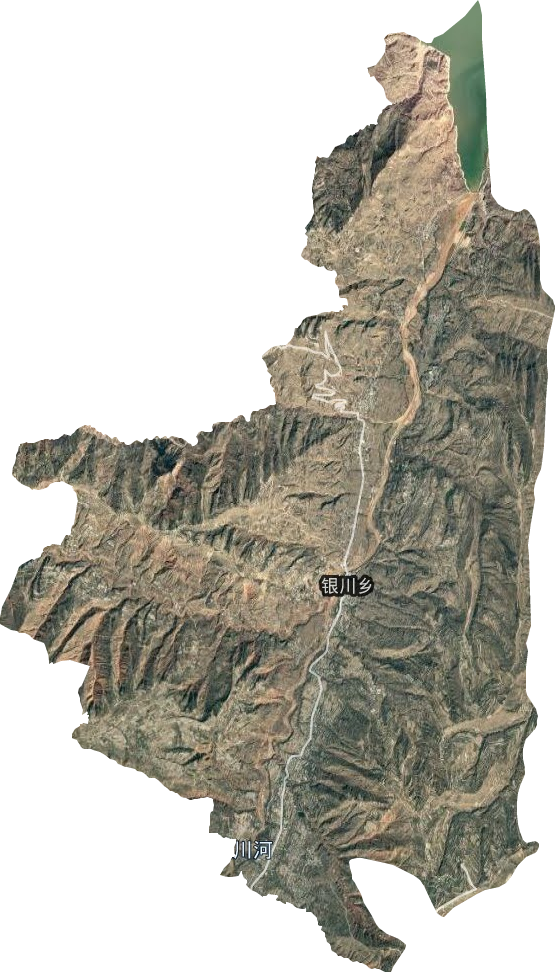 銀川鄉衛星圖