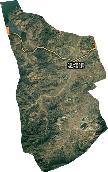溫塘鎮衛星圖