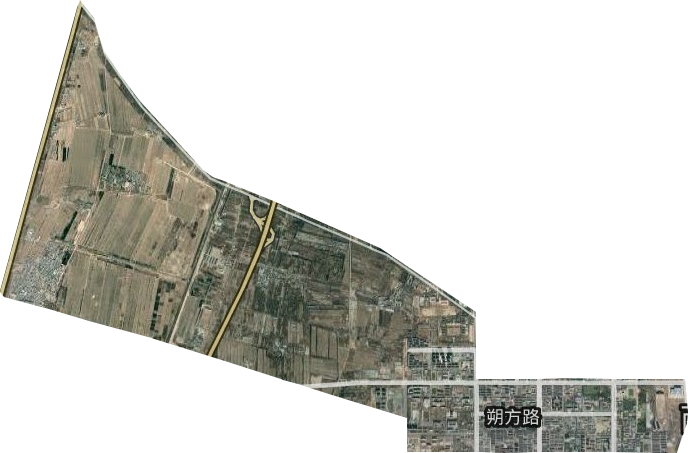 朔方路街道衛星圖