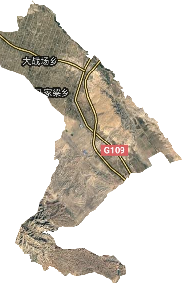 大戰場鎮衛星圖