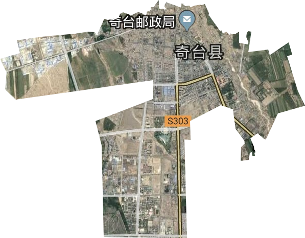 奇臺鎮衛星圖