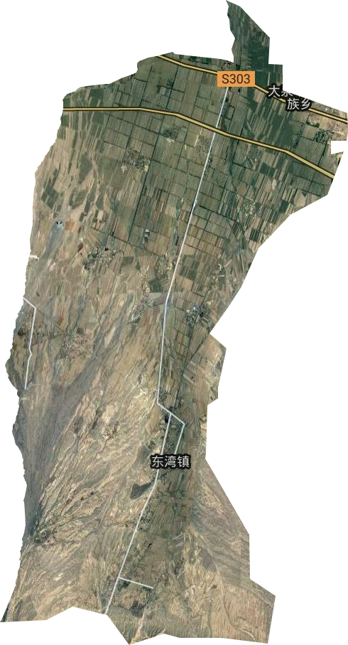 東灣鎮衛星圖