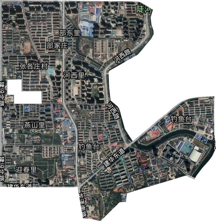 釣魚(yú)臺(tái)街道衛(wèi)星圖