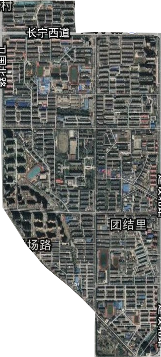 機場路街道衛(wèi)星圖