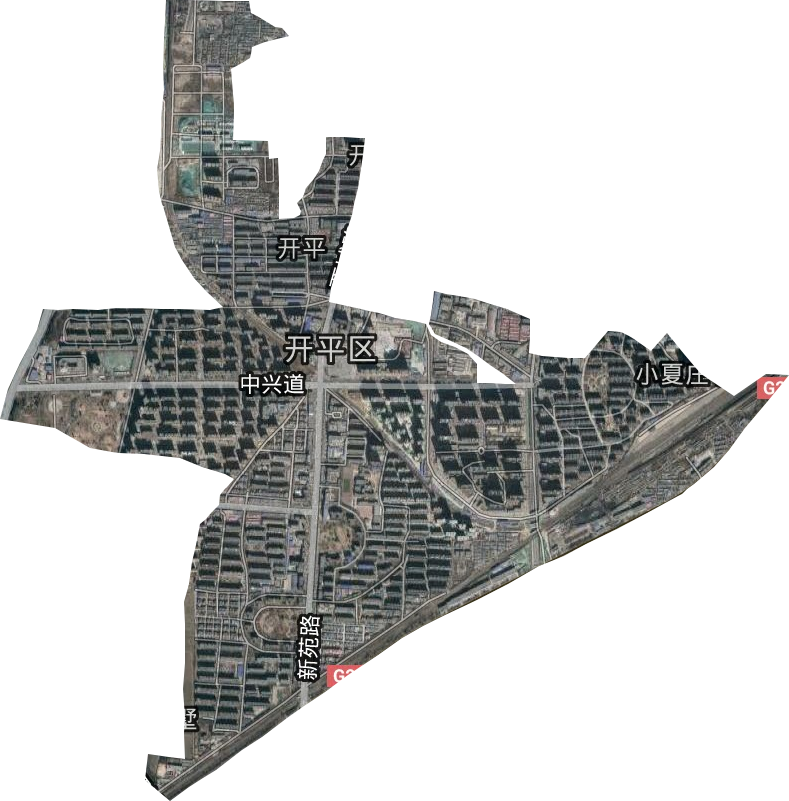 開平街道衛(wèi)星圖