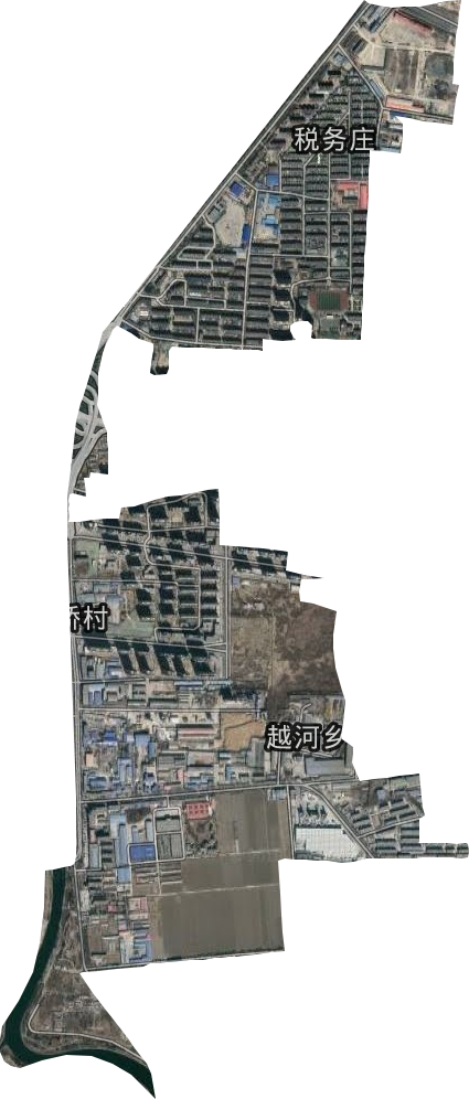 稅務莊街道衛星圖