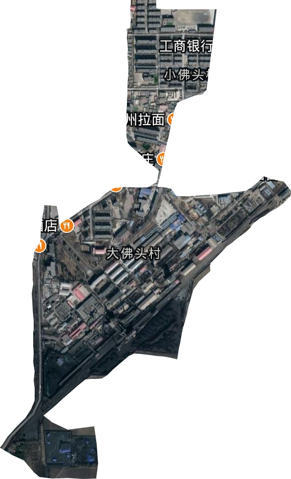 荊各莊街道衛星圖