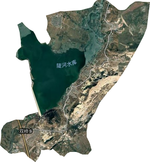 雙橋鎮衛星圖