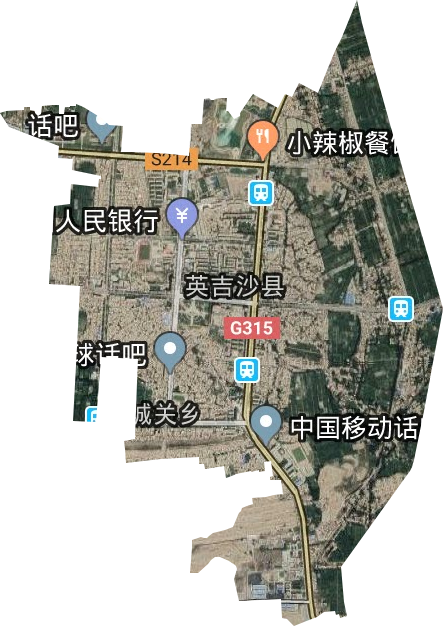 城鎮衛星圖