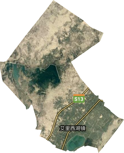 艾力西湖鎮(zhèn)衛(wèi)星圖