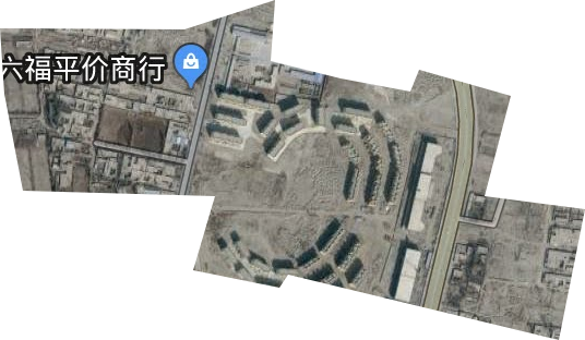 岳普湖縣奶牛場衛星圖