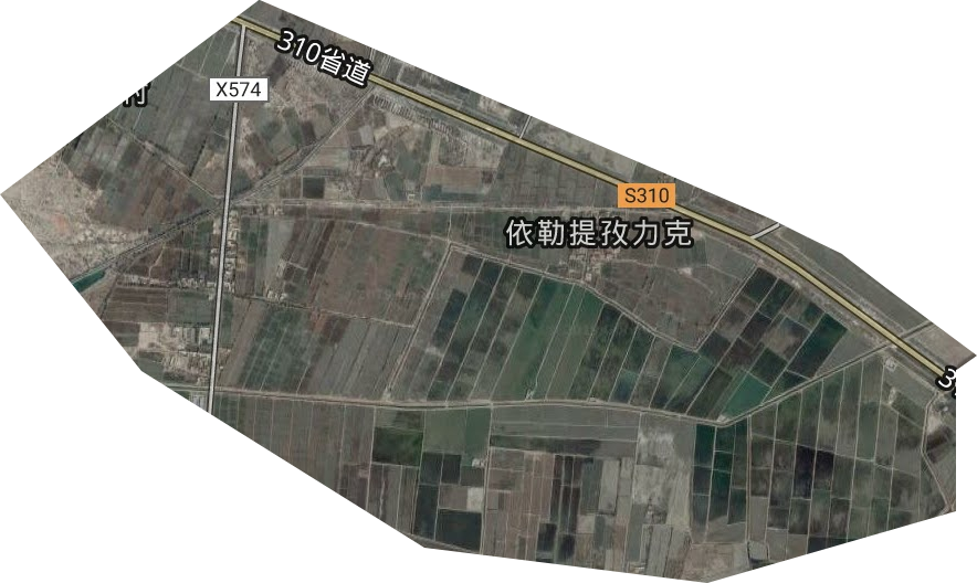 岳普湖縣大畜場(chǎng)衛(wèi)星圖
