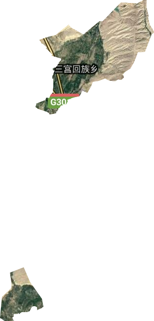 三宮鄉(xiāng)衛(wèi)星圖
