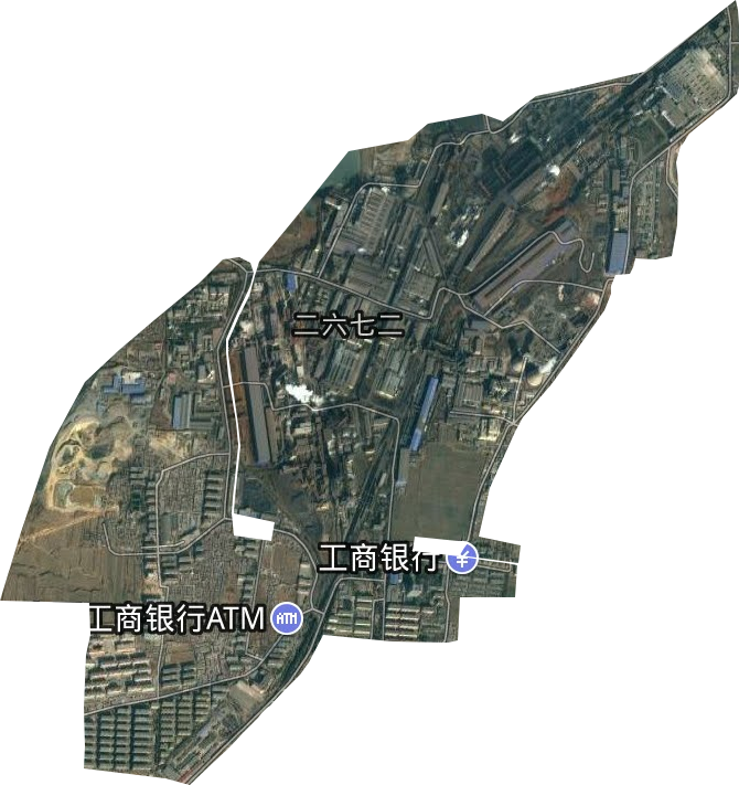 二六七二街道衛星圖