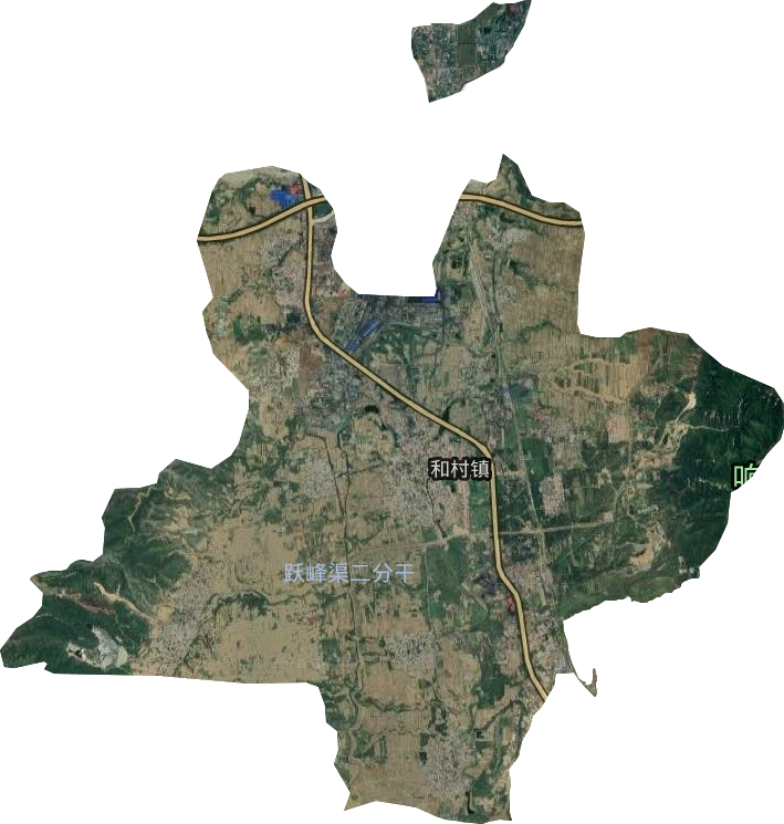 和村鎮衛星圖