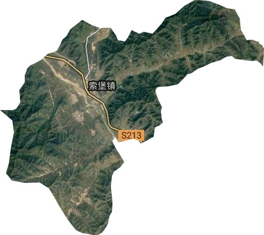 索堡鎮(zhèn)衛(wèi)星圖