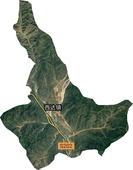 西達鎮衛星圖