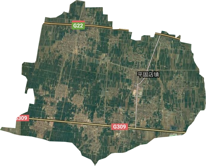 平固店鎮衛星圖